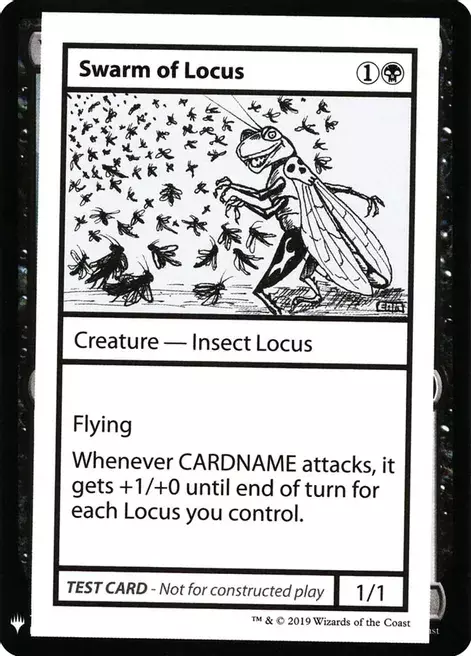 Swarm of Locus Frente