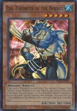 Exa, Enforcer of the Nekroz Card Front