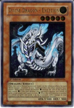 Excelion - Drago Divino Card Front