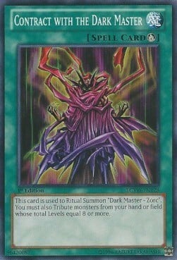 Contract with the Dark Master Card Front