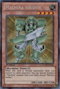 Machina Soldier Card Front