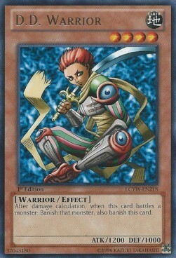 D.D. Warrior Card Front