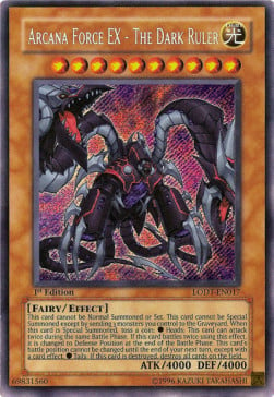 Energia Arcana EX - Il Signore Oscuro Card Front