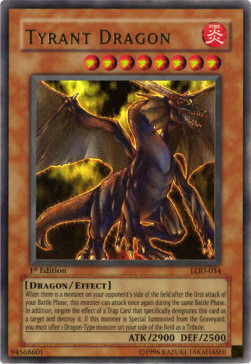 Drago Tiranno Card Front