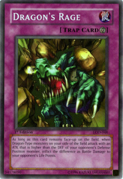 Rabbia del Drago Card Front