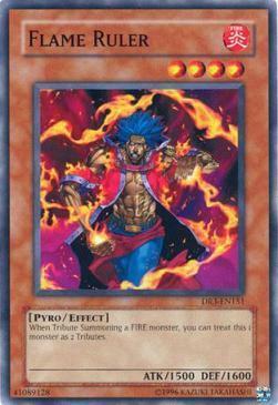 Sovrano delle Fiamme Card Front