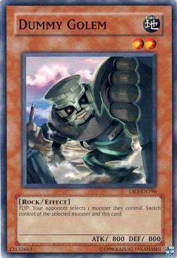 Dummy Golem Card Front