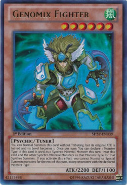 Genomix Fighter Card Front