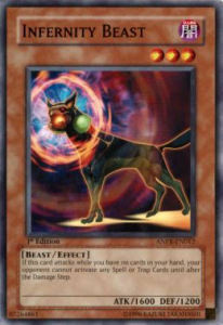 Infernity Beast Card Front