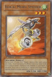 Koa'ki Meiru Speeder Card Front