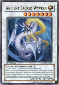 Ancient Sacred Wyvern Card Front