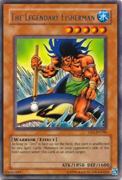 The Legendary Fisherman Card Front