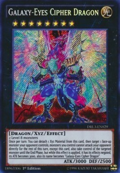 Galaxy-Eyes Cipher Dragon Card Front