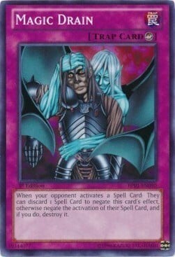 Magic Drain Card Front