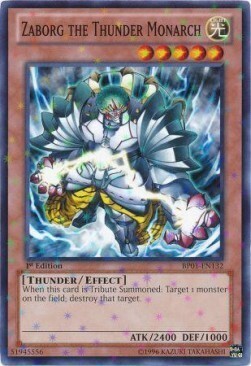 Zaborg the Thunder Monarch Card Front