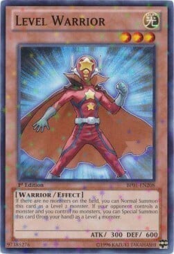 Level Warrior Card Front