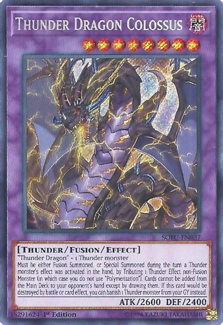 Thunder Dragon Colossus Card Front