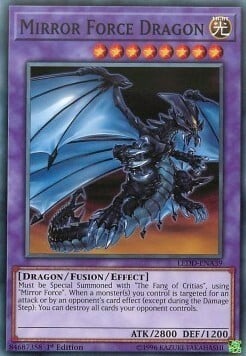 Mirror Force Dragon Card Front