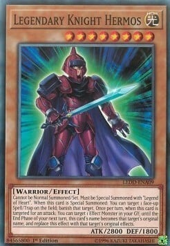 Legendary Knight Hermos Card Front