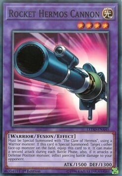 Rocket Hermos Cannon Card Front