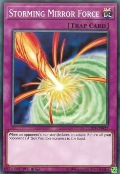 Storming Mirror Force Card Front
