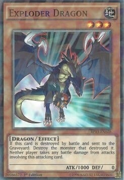 Exploder Dragon Card Front
