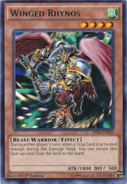 Winged Rhynos Card Front
