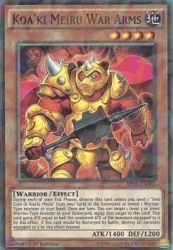 Koa'ki Meiru War Arms Card Front