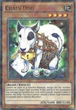 Chain Dog Card Front