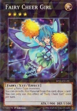 Fairy Cheer Girl Card Front