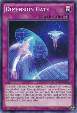 Dimension Gate Card Front