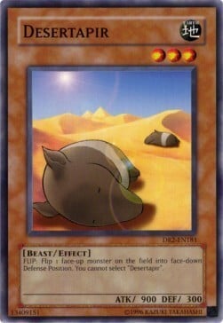 Tapiro del Deserto Card Front