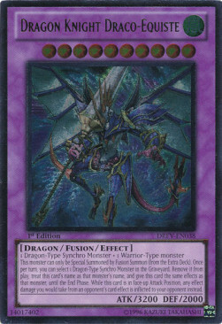 Cavaliere Drago Draco-Equiste Card Front
