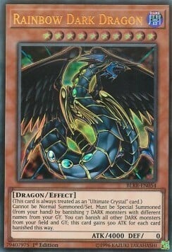 Rainbow Dark Dragon Card Front
