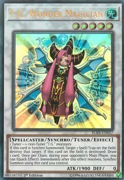T.G. Wonder Magician Card Front