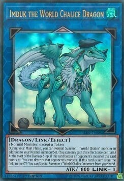 Imduk the World Chalice Dragon Card Front