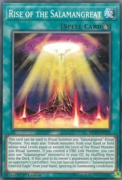 Rise of the Salamangreat Card Front