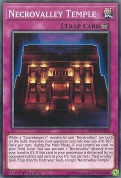 Necrovalley Temple Card Front