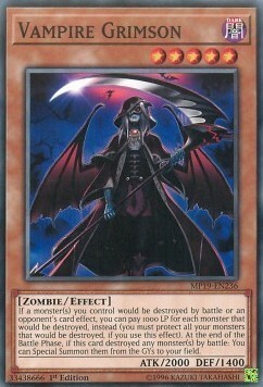 Vampire Grimson Card Front