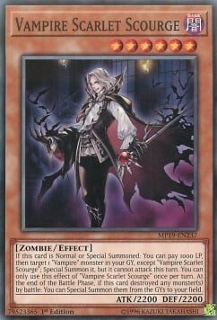 Flagello Scarlatto Vampiro Card Front