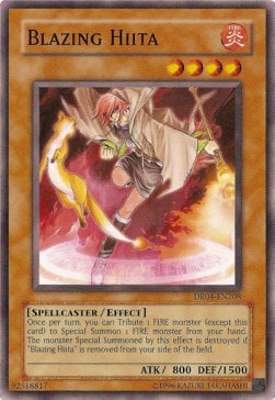 Blazing Hiita Card Front