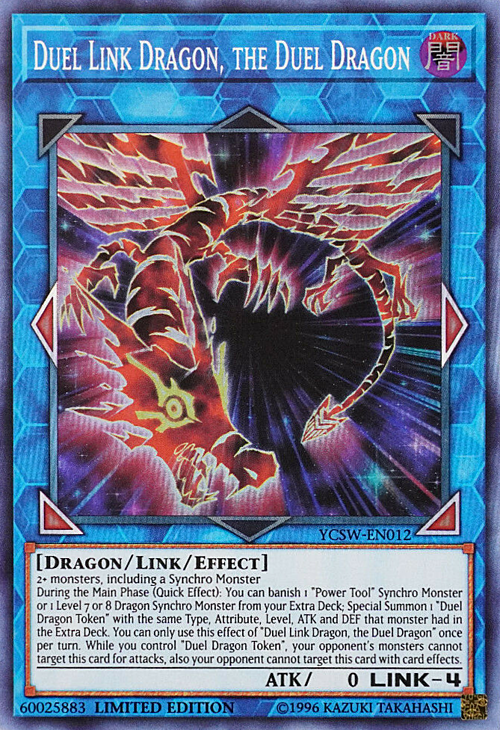 Duel Link Dragon, the Duel Dragon Frente