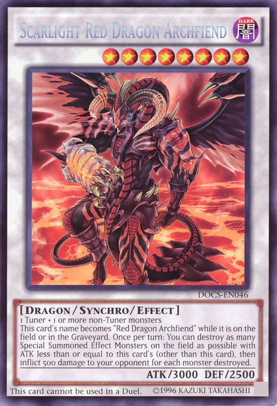 Scarlight Red Dragon Archfiend