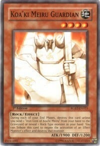 Guardiano Koa'ki Meiru Card Front