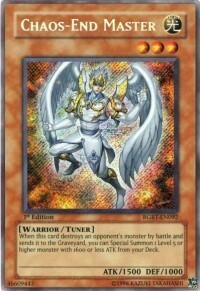 Maestro Fine del Chaos Card Front