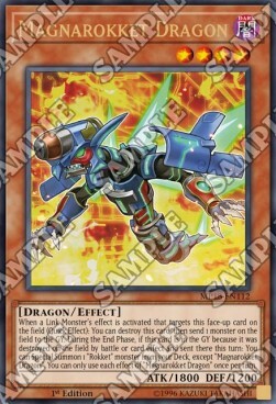 Magnarokket Dragon Card Front