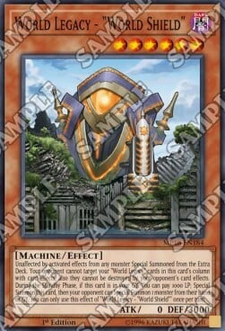 World Legacy - "World Shield" Card Front