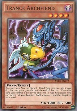 Trance Archfiend Card Front