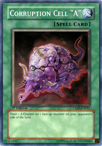 Corruption Cell "A" Card Front