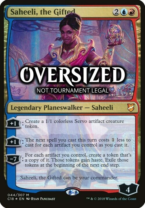 Saheeli, the Gifted Card Front